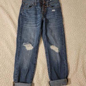 Girl boyfriend jeans